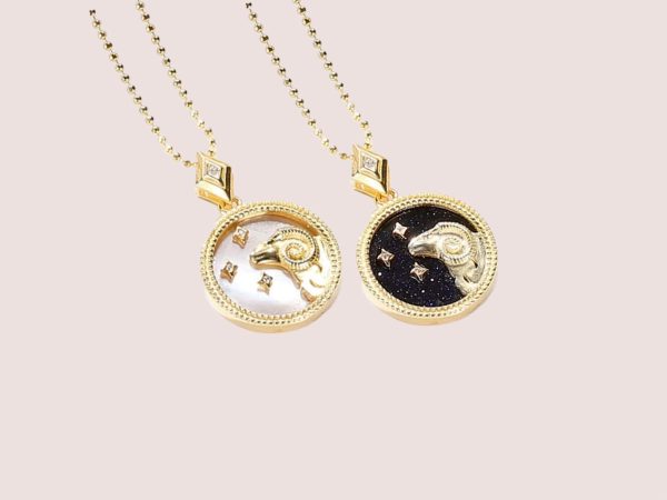 aries constellation necklace