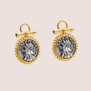 greek goddess earrings