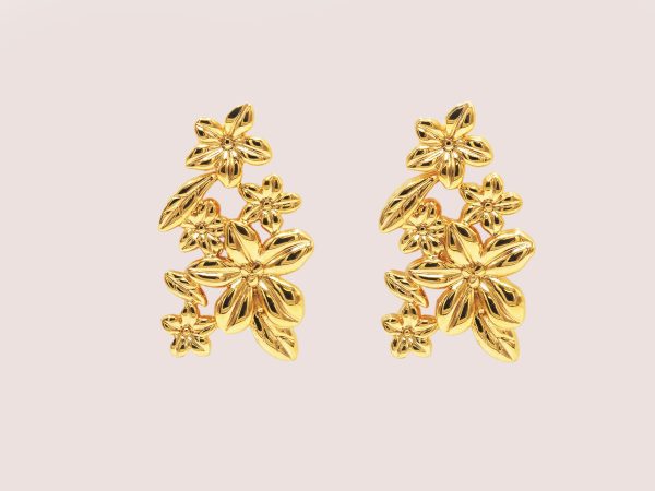 flower earrings