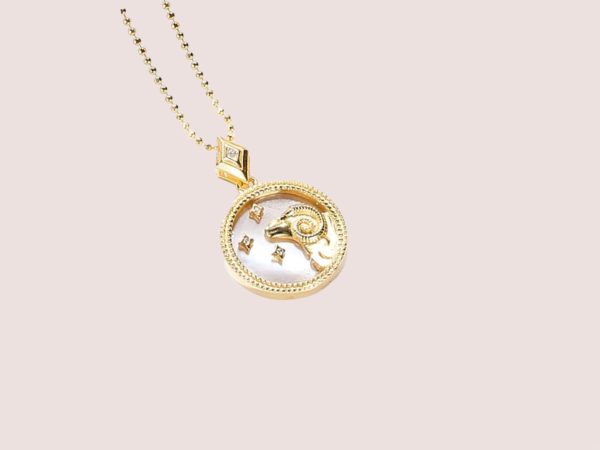 aries constellation necklace