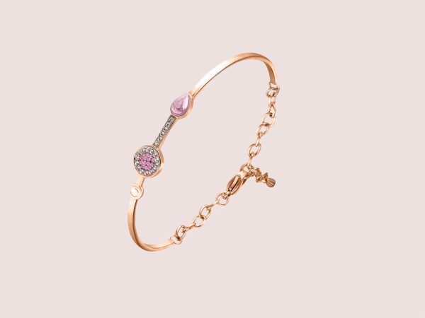 Rose Gold Pink Bracelet