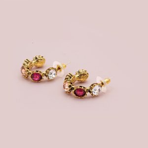 rhinestone earrings