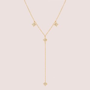 Star Lariat Necklace