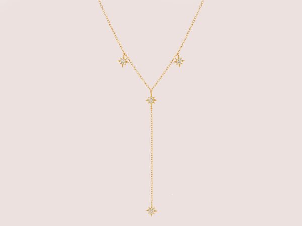 Star Lariat Necklace