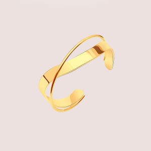 Wave Cuff Bangle