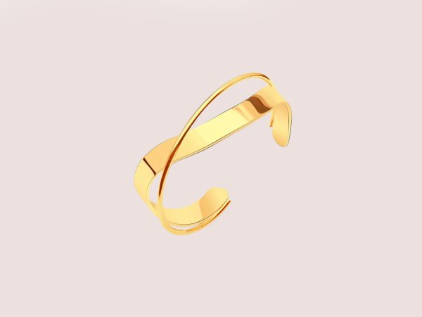 Wave Cuff Bangle